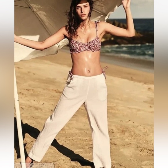 J.Crew Relaxed beach pant in airy gauze BX630 - Picture 3 of 11